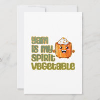 Yam Is My Spirit Vegetable Classic