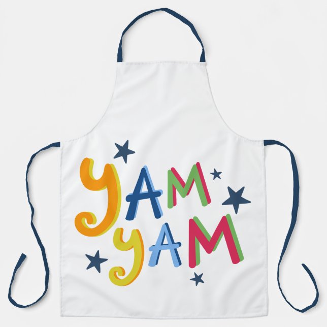 Yam Yam Black Country Apron (Front)