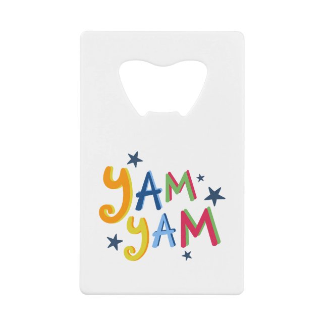 Yam Yam Black Country Bottle Opener (Front)