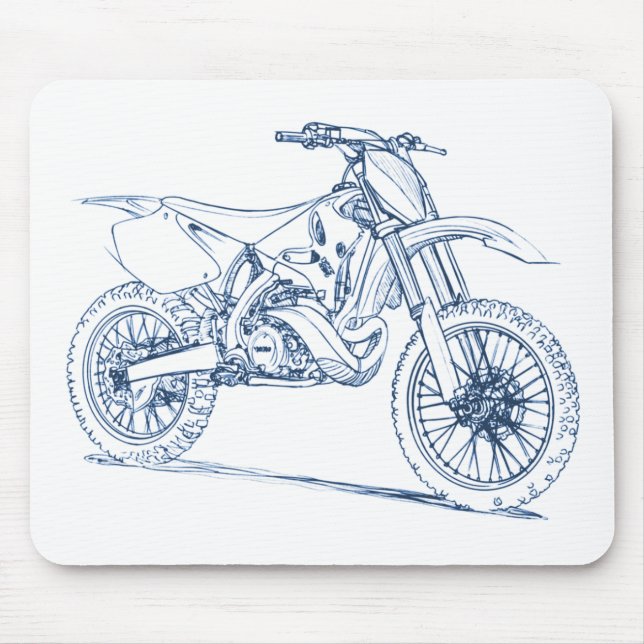 Yam YZ250 2010 Mouse Pad (Front)