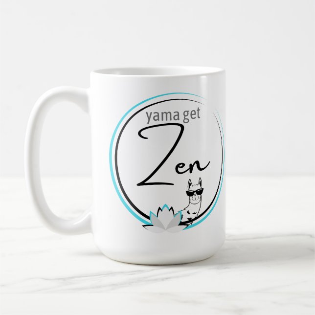 Yama Get Zen Coffee Mug (Left)