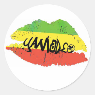 Yamadeo Kiss white STICKER
