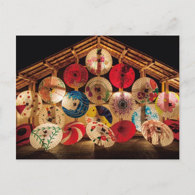 "Yamaga Tourou Festival in Kumamoto"（山鹿灯籠浪漫・熊本）日本 Postcard (Front)