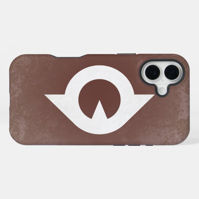 Yamaguchi prefecture iPhone case (Back Horizontal)