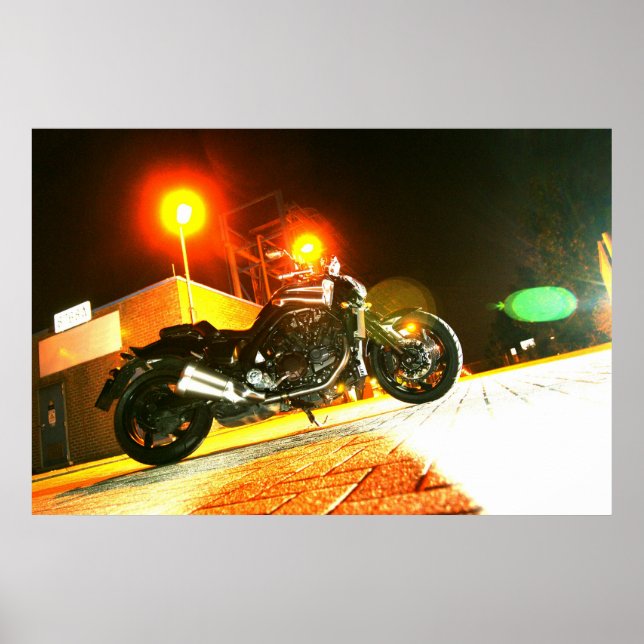 Yamaha New V-Max Poster (Front)