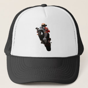 Yamaha R1 wheelie Trucker Hat