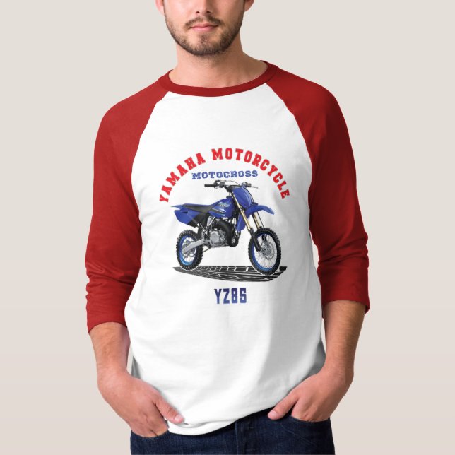 YAMAHA YZ85 Custom Designer Apparel T-Shirt (Front)