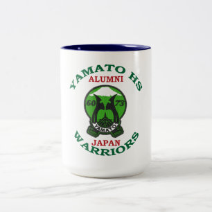 Yamato High School Japan   Two-Tone Coffee Mug