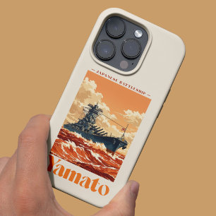 Yamato Japanese Battleship Vintage Maritime Poster