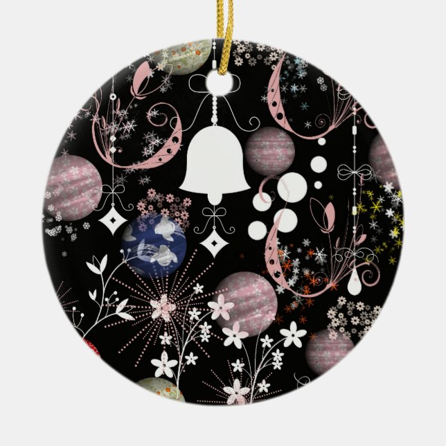 Yamato Nebula Ceramic Tree Decoration (Front)