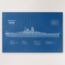 Yamato - Ship Blueprint Plans ABD