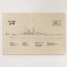 Yamato - Ship Blueprint Plans SD