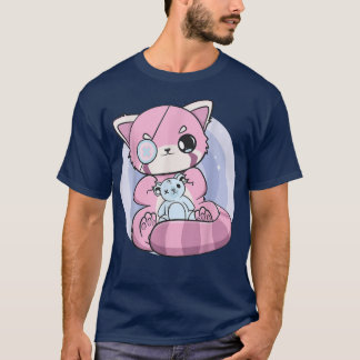 Yami Kawaii Red Panda Bear Fairy Kei Harajuku Nugo T-Shirt