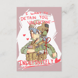 Yandere Operator Valentine 1 Invitation