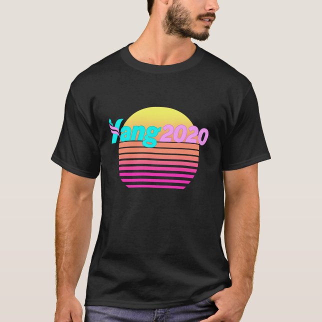 Yang 2020 Aesthetic T-Shirt (Front)