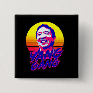 Yang Gang 15 Cm Square Badge