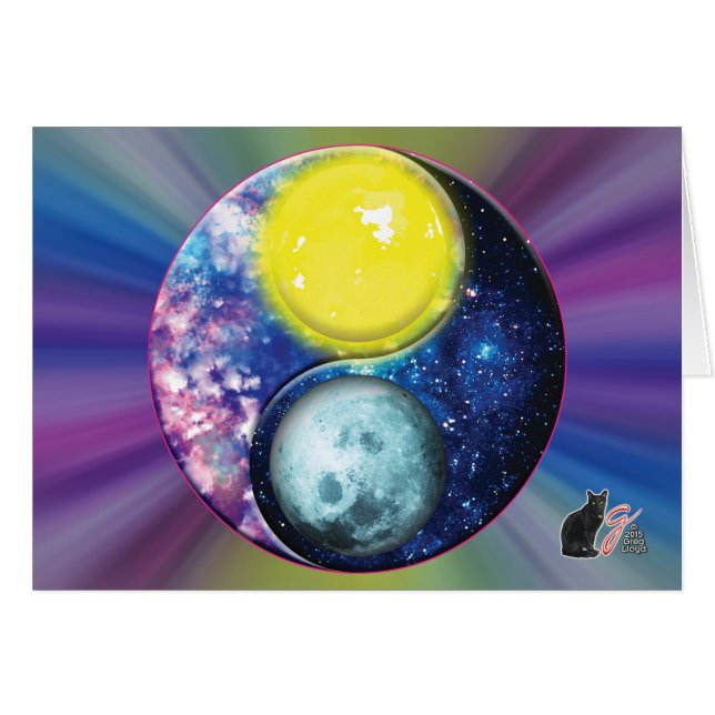 Yang-Yin / Sun-Moon (Front Horizontal)