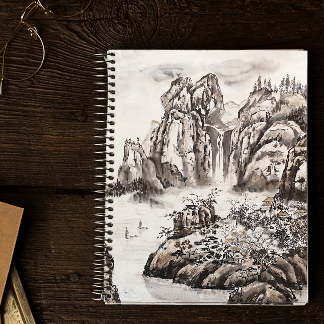 Yangze River with Waterfall Notebook (Creator Uploaded)