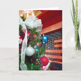 Yankee Doodle Christmas Holiday Card