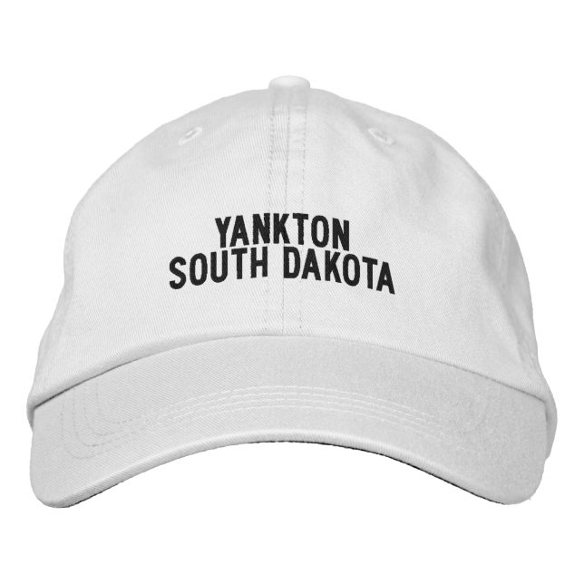 YANKTON South Dakota Hat (Front)