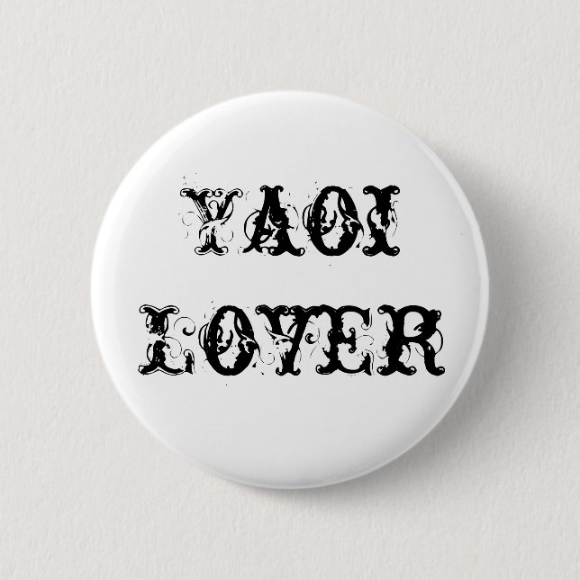 YaoiLover 6 Cm Round Badge (Front)