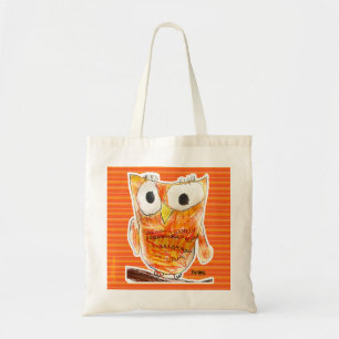 YAP Designer Owl Youth Art Project Tote Bag