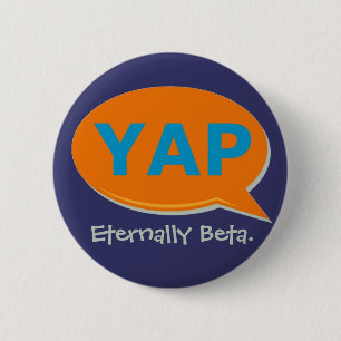 YAP Flair 6 Cm Round Badge