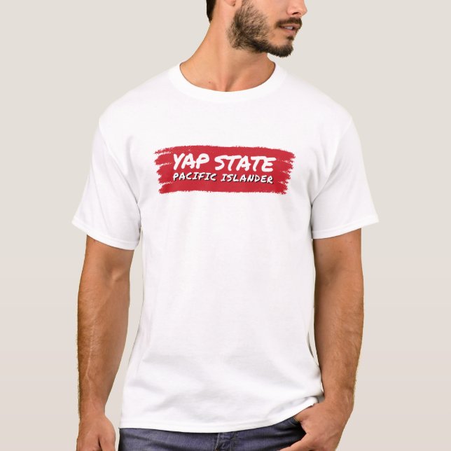 Yapese Micronesian Islander Proud  T-Shirt (Front)