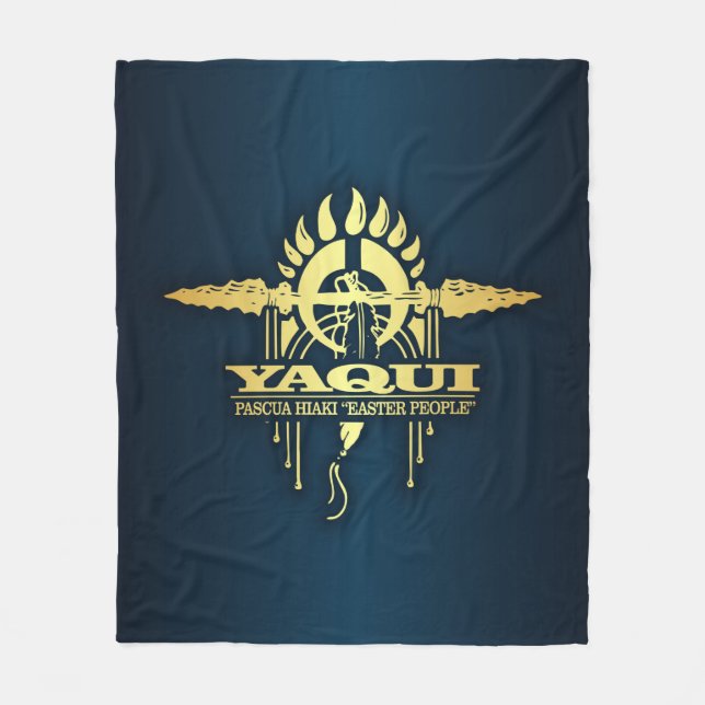 Yaqui 2 fleece blanket (Front)