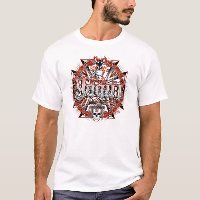 Yaqui Cross design T-Shirt (Front)