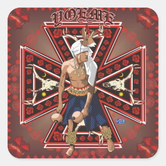 yaqui deer dancer sticker