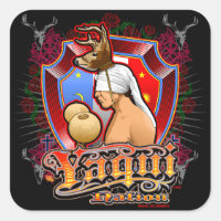 Yaqui Nation Deer Dancer sticker