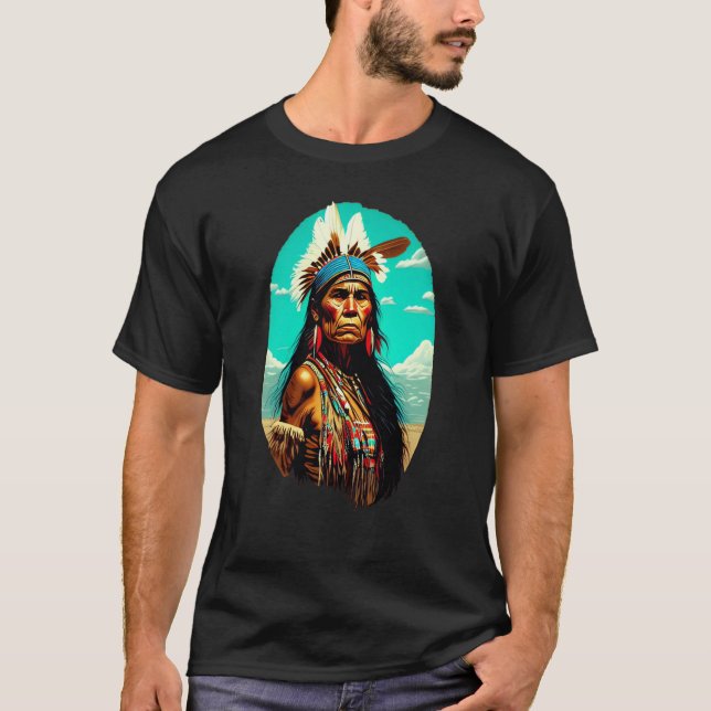 Yaqui Nation Native American Yaqui Woman Indigenou T-Shirt (Front)
