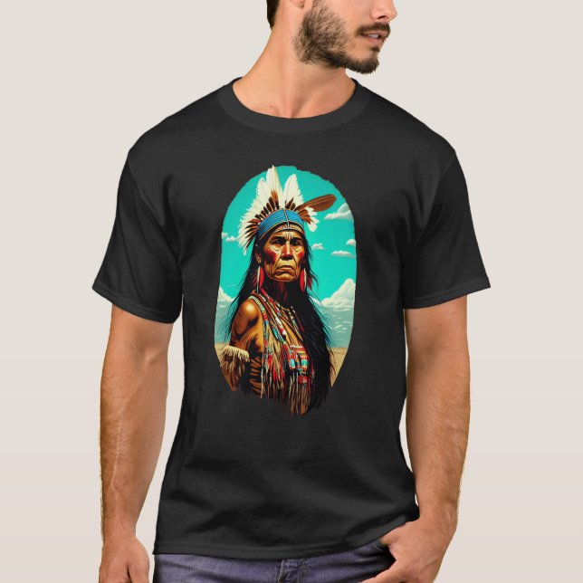 Yaqui Nation Native American Yaqui Woman Indigenou T-Shirt (Front)