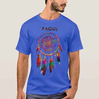 Yaqui Native Mexican Indian Colourful Dreamcatcher T-Shirt