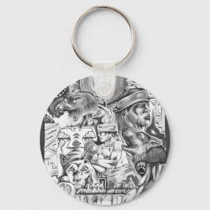 Yaqui Vision Key Ring