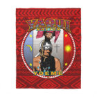 Yaqui Yoeme Deer Dancer Fleece Blanket