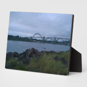 Yaquina Bay Bridge, Newport, Oregon Plaque