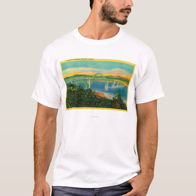 Yaquina Bay BridgeNewport, OR T-Shirt (Front)