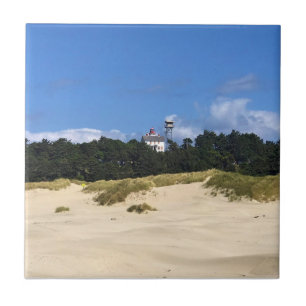 Yaquina Bay Lighthouse, Newport, Oregon Ceramic Tile
