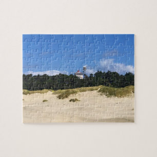 Yaquina Bay Lighthouse, Newport, Oregon Jigsaw Puzzle