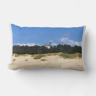 Yaquina Bay Lighthouse, Newport, Oregon Lumbar Cushion