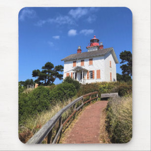 Yaquina Bay Lighthouse, Newport, Oregon Mouse Pad