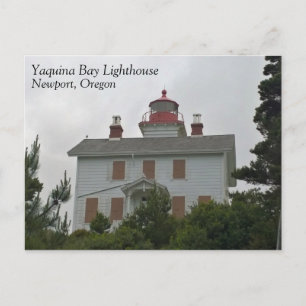 Yaquina Bay Lighthouse, OR Postcard