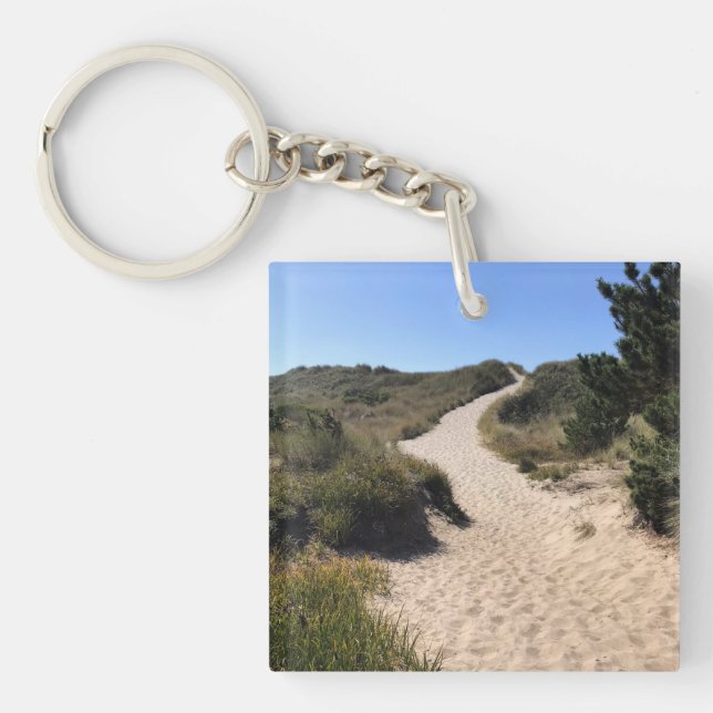 Yaquina Bay State Recreation Site, Newport, Oregon Key Ring (Front)