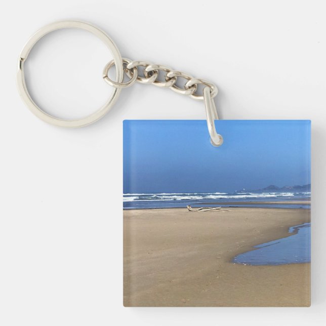 Yaquina Bay State Recreation Site, Newport, Oregon Key Ring (Front)