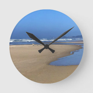 Yaquina Bay State Recreation Site, Newport, Oregon Round Clock