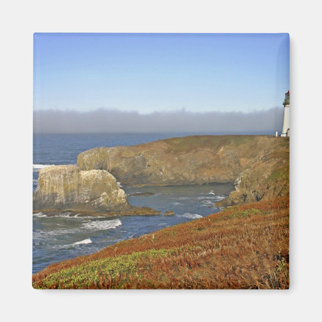 Yaquina Head Lighthouse at Newport Oregon Magnet (Front)