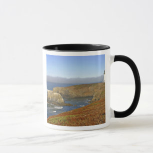 Yaquina Head Lighthouse at Newport Oregon Mug