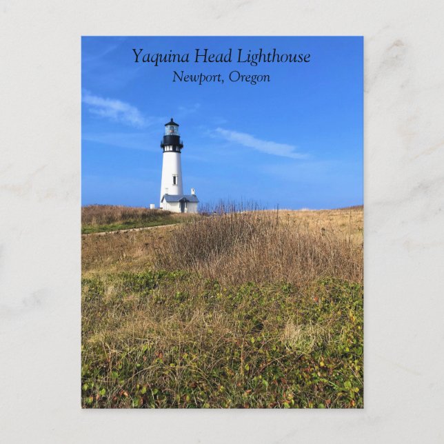 Yaquina Head Lighthouse, Newport, Oregon Postcard (Front)